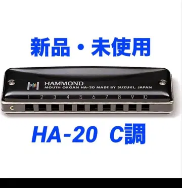 스즈키 해먼드 10홀 하모니카 C조 SUZUKI HA-20