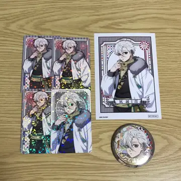 블루 록 AGF Y Line 화양절충 캔뱃지 카드 특전 나기