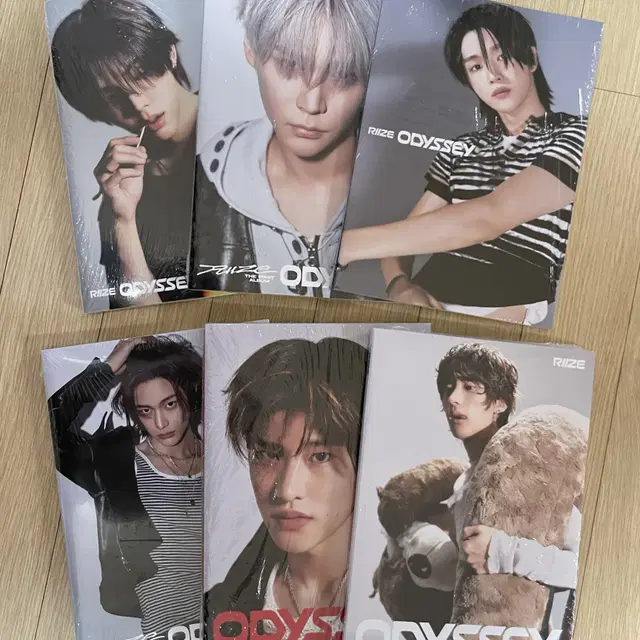 라이즈 미개봉 앨범 6종=2만 (오디세이 포토북)