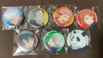 주술회전 캔뱃지 컬렉션껌 캔뱃지 고죠 사토루 외 7점