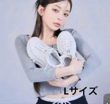 스즈키 아미 통굽 스니커즈 L 사이즈