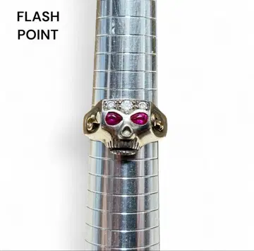 [레어] FLASH POINT 플래시 포인트 짐 스컬 반지