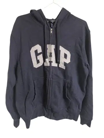 GAP 네이비 집업 후드티 S 풀 집업 속기모 갭
