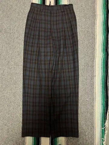 90s 00s 체크 슬랙스