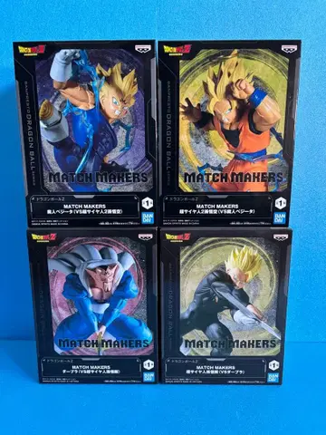 드래곤볼 MATCH MAKERS 피규어 4체 세트