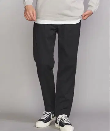 BEAUTY&YOUTH 프루프란 솔로 1P 테이퍼드 팬츠 1642 M