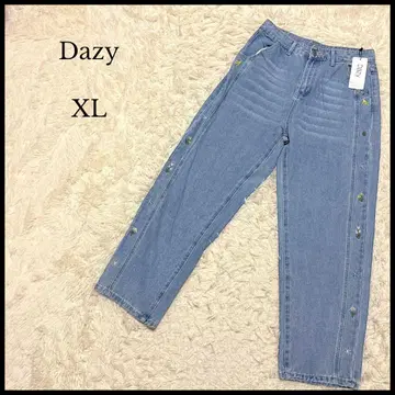 미사용 새상품 [ Dazy ] 데이지 빅 루즈 데님 XL 블루 빅 사이즈