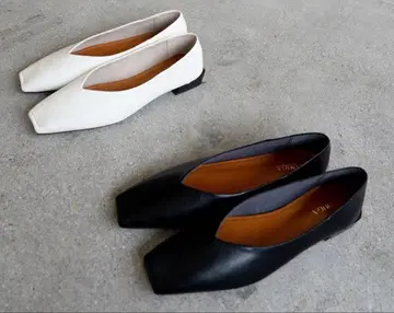 OHGA 스퀘어 2way 펌프스 블랙 38