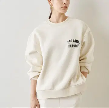 WHIM GAZETTE 윔 가젯 맨투맨 풀오버 속기모