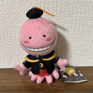 암살교실 가방에 달 수 있는 커다란 봉제 인형 살선생 릴랙스