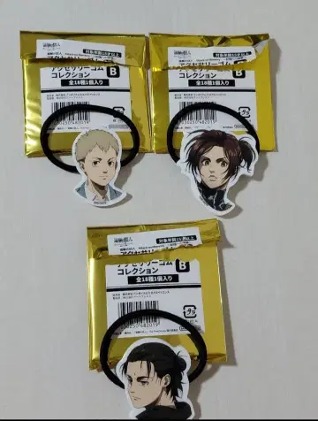 진격의 거인 머리끈 3세트