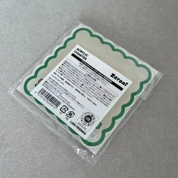 LINE FRIENDS 제로니 아크릴 코스터 비니니 binini