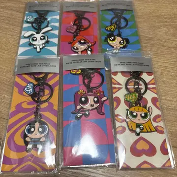 newjeans 뉴진스 파워퍼프걸 키링 세트