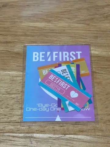 BE:FIRST Bye-Good-Bye 스티커 세트