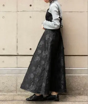 [ RANDA ] 비트 디자인 자카드 원피스