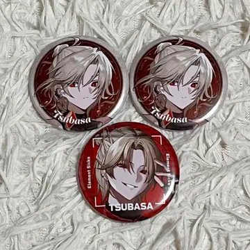 Element Sicks EL6 캔뱃지 츠바사 2종 3개 세트