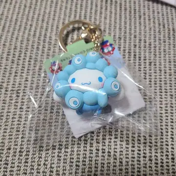 [시나모롤] 산리오 마이멜로디  입체 마스코트 키링 만박