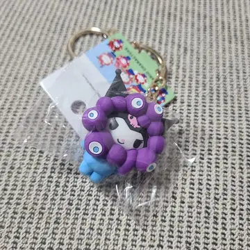 산리오 미야쿠미야쿠 키리 입체 마스코트 파스텔 키링 쿠로미