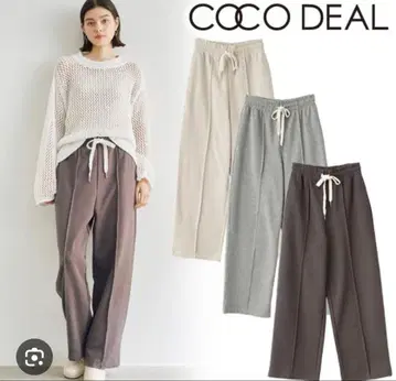 COCO DEAL 센터 심 스웨트 팬츠