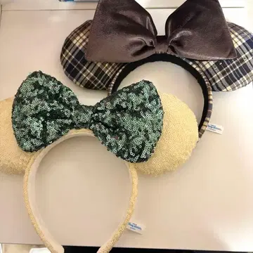 디즈니 머리띠 2개 세트