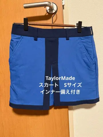 TaylorMade 골프 스커트 파랑 S 사이즈