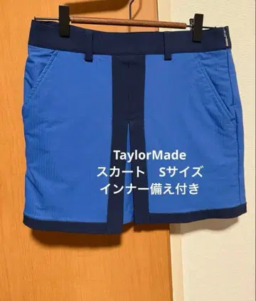 TaylorMade 골프 스커트 파랑 S 사이즈