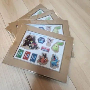 포켓몬 레전즈 Z-A 특제 아크릴 스탠드 4장 세트