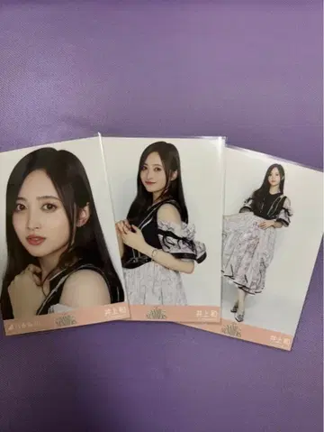 노기자카46 Same numbers 표제곡 브로마이드 이노우에 나기 컴프