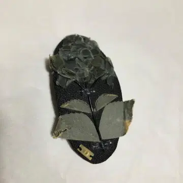 GASA*가사 플라워 모티브 머리핀 핸드메이드 수국 블랙