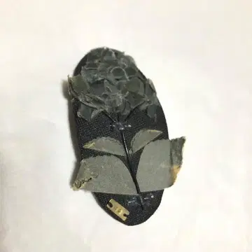 GASA*가사 플라워 모티브 머리핀 핸드메이드 수국 블랙