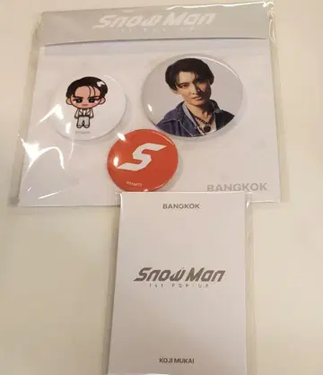 Snow Man 방콕 팝업 무카이 코지 세트