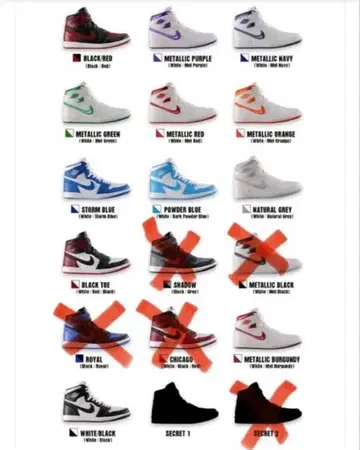 NIKE 스니커즈 가챠 13종