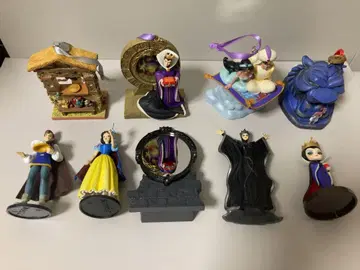 디즈니 스토어 오너먼트 피규어 세트