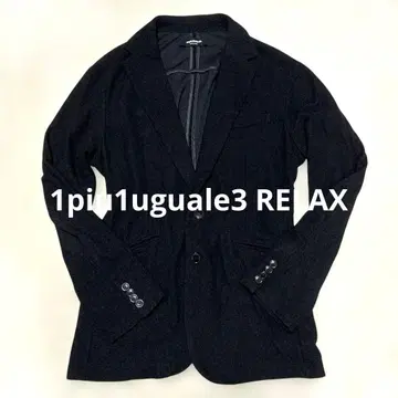 레어 타월 원단 우노피우노우과레토레 릴렉스 테일러드 자켓