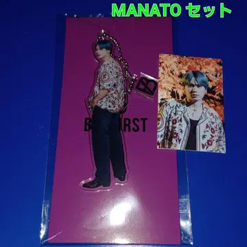 BE:FIRST 마나토 ECRET GARDEN 아크릴 키링, 스티커