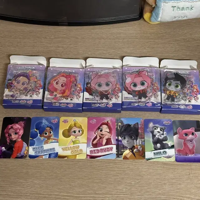 샤샤 마일로, 레인보우 버블젬 서프라이즈 랜덤 아크릴 스탠드 포토카드