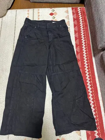 갭 Gap 24AW BAGGY MID RISE 배기 데님 팬츠