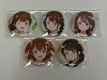 i Ris 캔뱃지 화이트 원피스