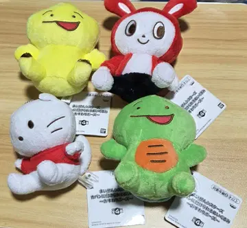 마이젠 시스터즈 가방에 달 수 있는 봉제 인형 네 종류