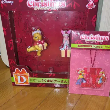 디즈니 크리스마스 오너먼트 푸우 피글렛