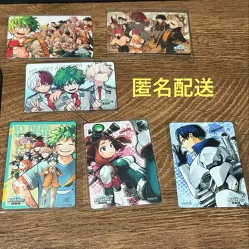 나의 히어로 아카데미아 원화전 마그넷 스티커 6개 세트