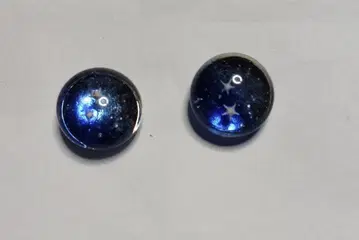 귀걸이 별모래 블루 그라데이션 DEARRYUQ