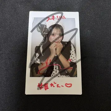 코코로하나 리리 사인 댓글 폴라로이드