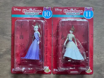 디즈니 크리스마스 오너먼트 복권 안나 엘사 세트