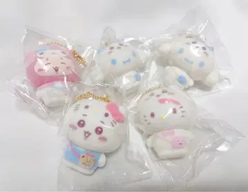 치이카와 산리오 시크릿 플로키 마스코트 참 5개