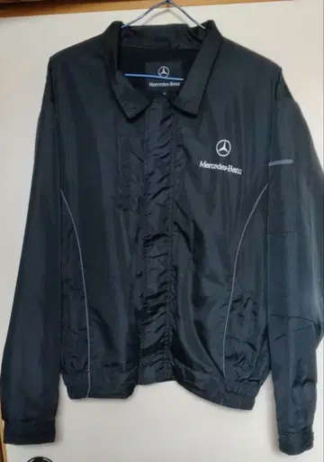 벤츠 공식 스태프 나일론 자켓 로고 자수