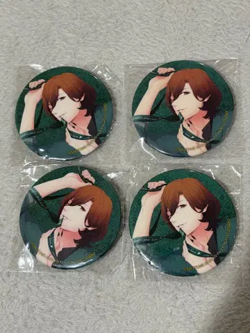 우타프리 코토부키 레이지 샤니스트 CR 컬러 리본 글리터 캔뱃지 세트