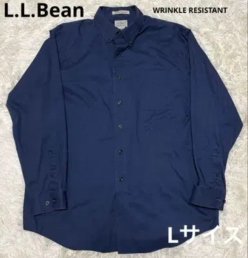 L.L.Bean WRINKLE RESISTANT 버튼 다운 셔츠 L