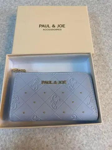 폴앤조 액세서리 키케이스 L자 지퍼 여성용 엠보싱