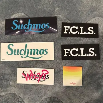 Suchmos F.C.L.S. 스티커 6장 세트